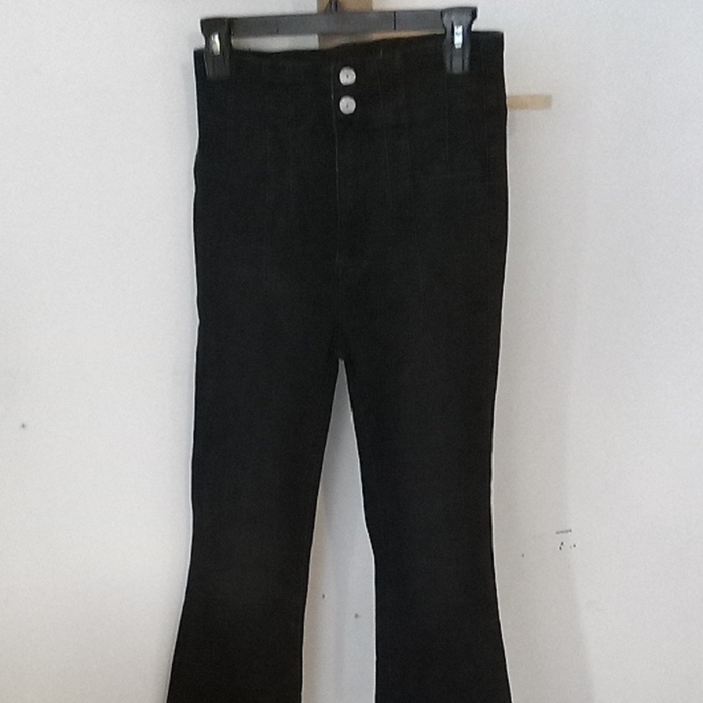 We The Free Black Flare Jeans